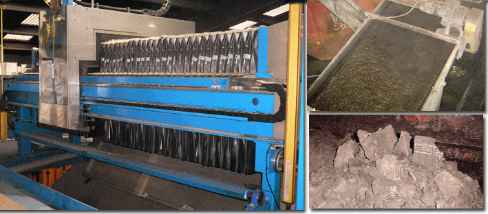 Lead Oxide Processing Filter Press