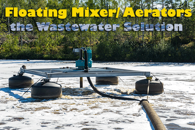 Floating Mixer/aerators